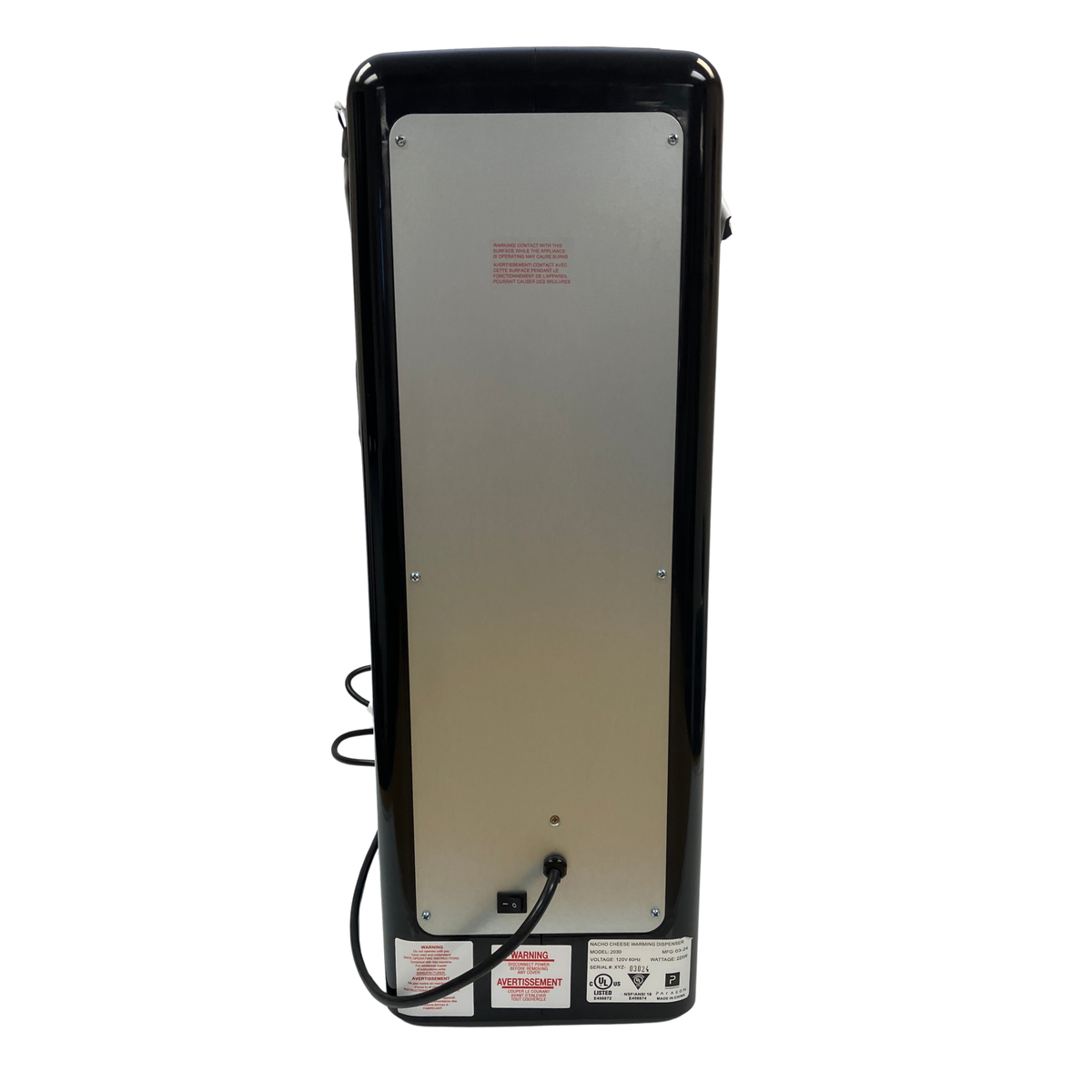 Ortega Programmable Nacho Cheese Dispenser, 2-Button Control
